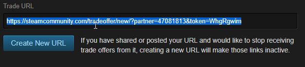 Где найти Steam Trade URL