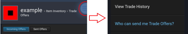Как найти Steam Trade URL с телефона